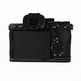 thumbnail image 2 of GadgetCom Camera Half Case Compatible with Sony Alpha 7RV A7R5 , Anti-Slip PU Leather Shell Protective Cover, 2 of 5