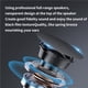 thumbnail image 4 of Pequeño Bluetooth 5.0 Altavoz Reducción De Ruido Compacto Recargable Altavoz Inalámbrico De Transmisión De Voz Inevent EL013916-01, 4 of 6