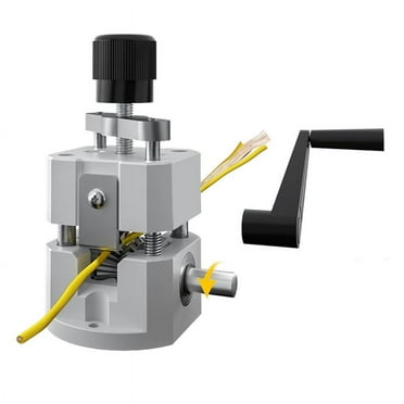 Manual Wire Stripper Machine, 0.08-1Inch Portable Copper with Hand Crank, Stripping for Drill