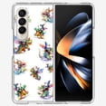 thumbnail image 1 of MUNDAZE Samsung Galaxy Z Fold 4 Shockproof Clear Hybrid Protective Phone Case Cute Fairy Cartoon Gnomes Dragons Monsters Cover, 1 of 5