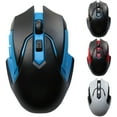 thumbnail image 3 of Universal 800/1200/1600DPI 2.4GHz Wireless Gaming Mouse for Computer PC Laptop White with Black, 3 of 8