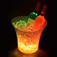 thumbnail image 5 of Bandeja para cubitos de hielo, cubo de champán helado con luz LED colorida, el color se puede configurar, degradado de color, para bebidas de vino y champán, hielo de cereza, Chiller Bar Club, 5 of 5