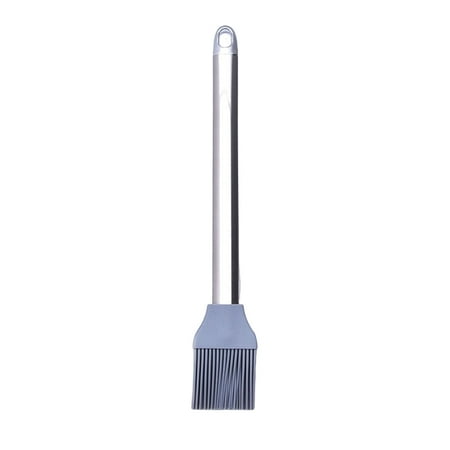 

1/2 PCS Silicone Basting Pastry Brush Spread Brushes with Removable Stainless Steel Handle Baking & Pastry Utensils Nordic Grey 1 PCS