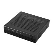 TX06 Thin Mini ITX Chassis Thin Mini ITX Case for Streamlined Desktop Back Mount
