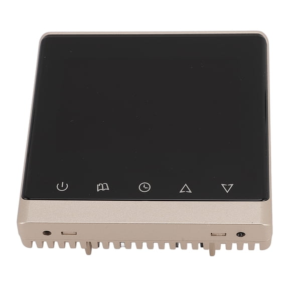 Yajisi Digital Smart Thermostat 25A LCD Screen Smart Home Temperature Controller with Memory Function for Room Heating 220V Electric Heating Controller 4.33 inches / 11 cm