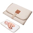 thumbnail image 1 of Cambiador portátil: plegable, portátil, impermeable, cómodo cojín para pañales, accesorios para niños, cambiador de pañales para viajes, 1 of 5