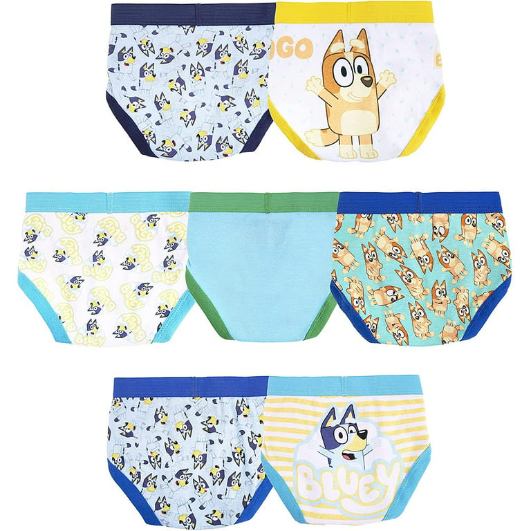 PJ Masks Boys' Briefs Underwear 7-Pack 100% Combed Cotton Toddler Sizes