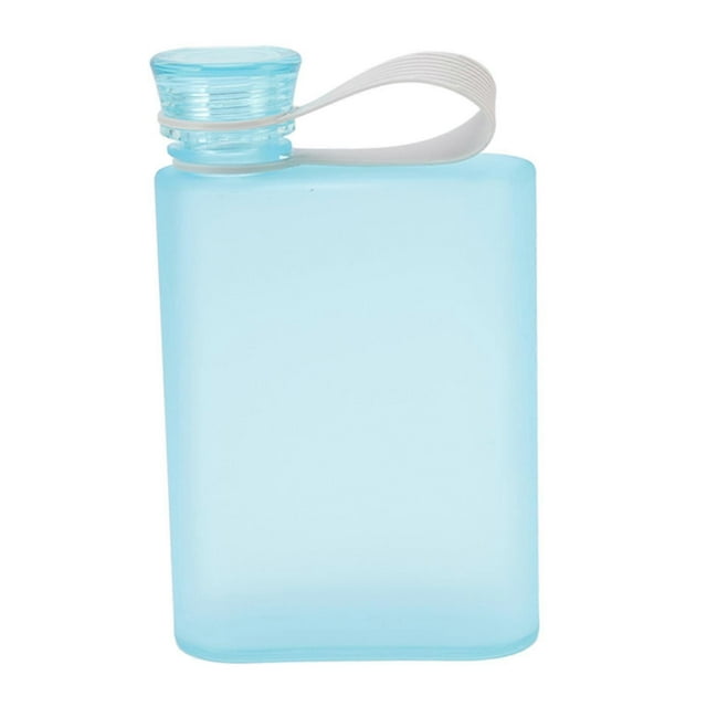 Flat Water Bottle For Multipurpose Use, Leak Proof And Slim Design Portable Bottle For Outdoor Activities, Safe To Use Reusable Water Bottle For
