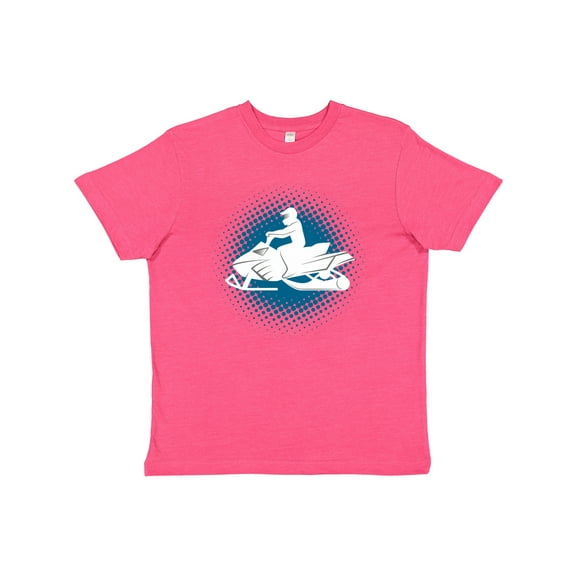 Inktastic Snowmobile Winter Extreme Sports Youth T-Shirt