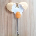 thumbnail image 7 of UDIYO Lovely Egg Shaped Viscose Hook Kitchen Hanger Storage Holder Household Organizer, 7 of 7