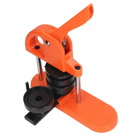 

2024 Button Maker DIY Button Press Machine Kit with 100PCS Pin Parts Circle Cutter Pin Manual 32mm g
