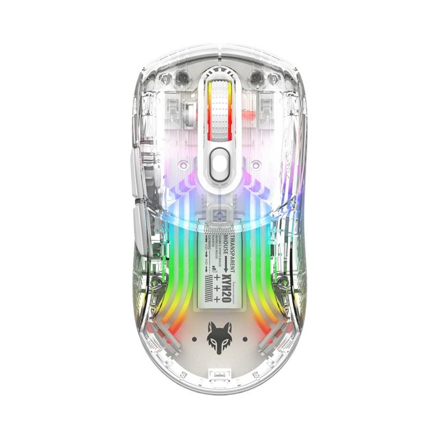 CHUANK XYH20 BT5.0 Wireless Gaming Mouse Optical Indicator Rechargeable Silent Button 2400DPI Adjustable PC Computer Notebook