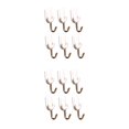 thumbnail image 2 of Ounissouiy 6 Pieces Kitchen Storage Hangers Removable Organizer Household Towel Keys Wall Plastic Seamless Sticky Hooks Holder uno 2Conjunto, 2 of 6