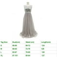 thumbnail image 2 of Femmes Mariage Cocktail Formelle Bal Soirée Longue Maxi Robe Robe De Bal, 2 of 5