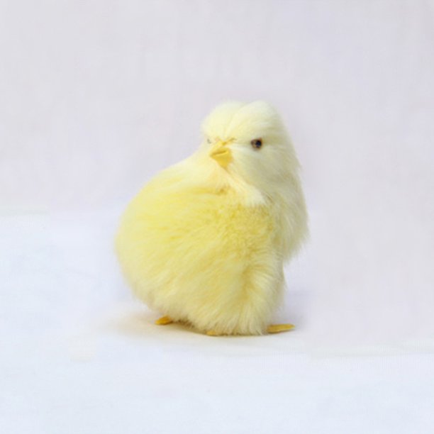 1 PC Nueva Simulación Encantadora Felpa Pollito Juguete Pascua Animal Realista Muñeca Niños Cumpleaños Regalo de Navidad Educación Temprana Cognición