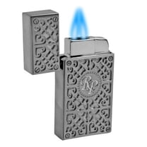 Rocky Patel Lighter Burn Double Torch - Chrome
