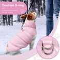 thumbnail image 2 of Winter Dog Jacket for Small Medium Dogs, Waterproof Windproof Warm Fleece Vest with Harness, Cat Cold Weather Coat, 2 of 6