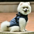 thumbnail image 3 of Aosijia Dog Coat with Reflective Harness Winter Dog Vest Coat Warm Fleece Dog Jacket Waterproof Dog Coat Zipper Puppy Dog Clothes Cold Weather Coat for Smal Medium Large Dogs, 3 of 11