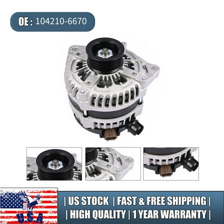 New Alternator For Ford F-150 3.5L 3.7L 2012 2013 2014 Alternator Generator CL3T-10300-BA