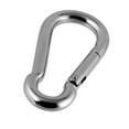 thumbnail image 4 of S SERENABLE Climbing 304 Stainless Steel 2inch Carabiner Clip Snap Hook Quick Hitch 5cm, 4 of 9