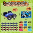 thumbnail image 4 of Juguetes de aula Kiddelo Inertia Flip Cars para el día de San Valentín, paquete de 24, 4 of 7