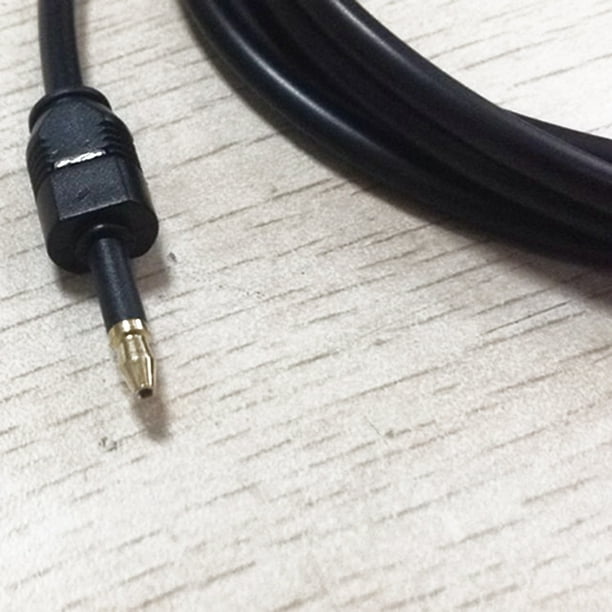 Câble audio optique numérique SPDIF Toslink à Mini 1,8 m 