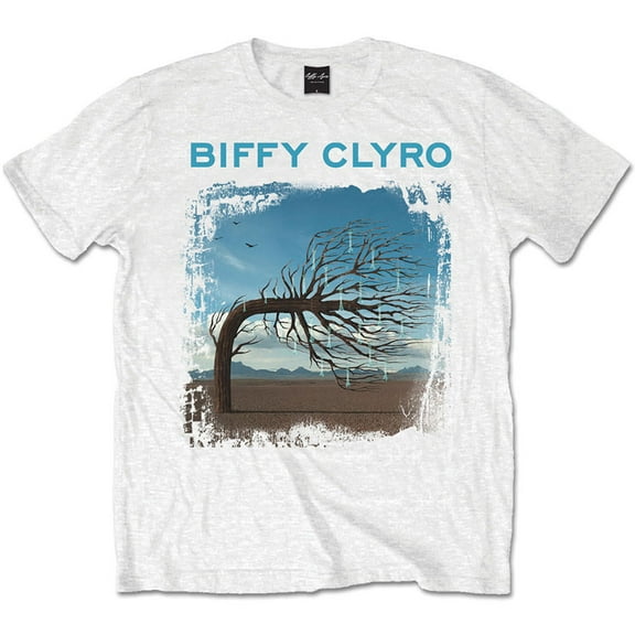 Biffy Clyro Unisex T-Shirt Opposites White (Small)