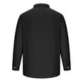 thumbnail image 5 of Mens Casual Tops Long Sleeve Cotton Gauze Shirts Buttons Down Solid Plain Collar Summer Beach Hippie Shirt 2025, 5 of 6