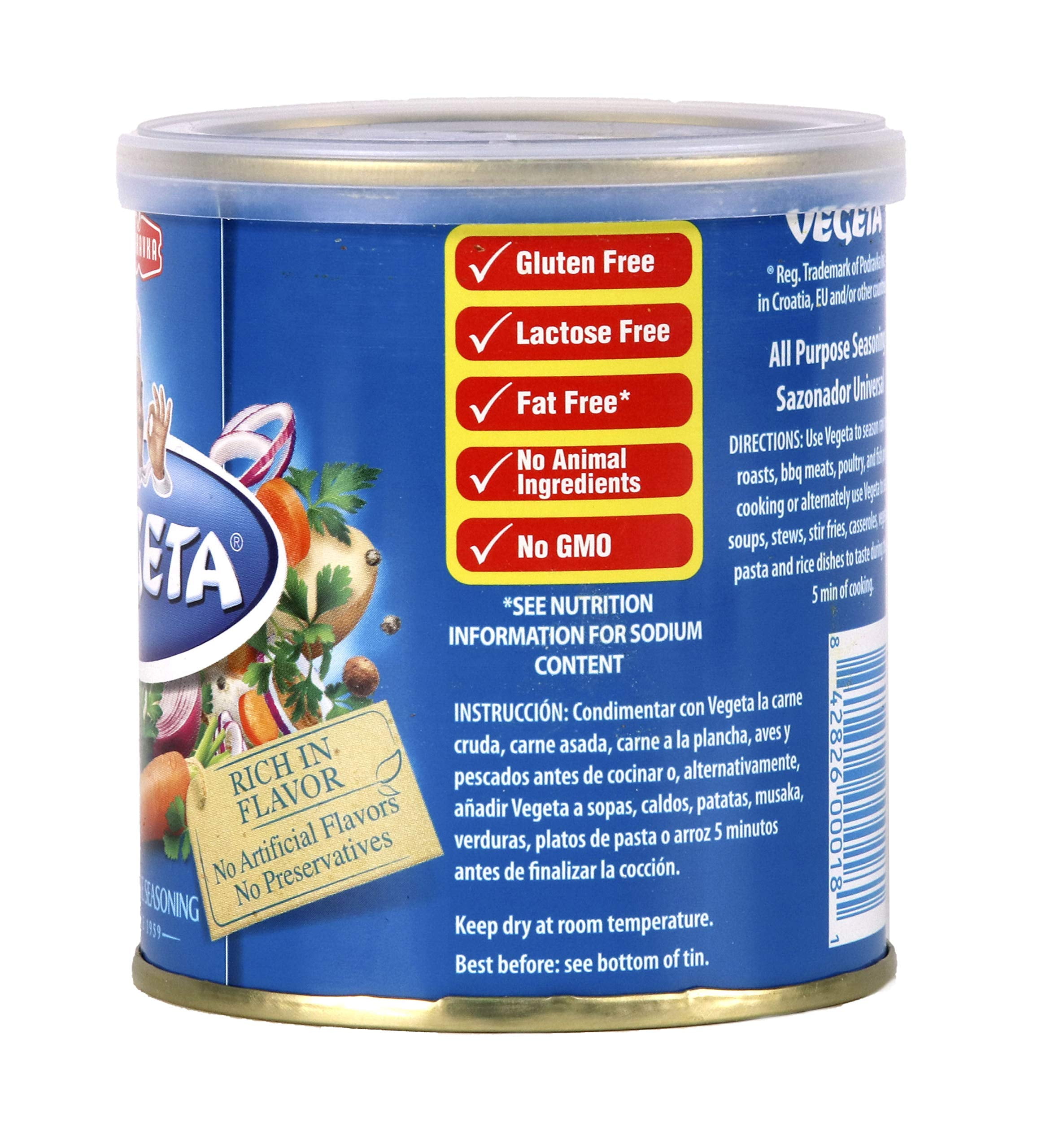 Vegeta UM1 All Purpose Seasoning Mix, Can 8.8 oz (250 g)