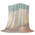 thumbnail image 6 of Vintage Cloudy Sky Blanket Soft Cozy Warm Throw Blanket for Couch, Plush Fuzzy Flannel Fleece Blankets for Sofa, Retro Rustic Clouds Scenery Bed Blankets Lightweight Gifts for Women, 30"x40", 6 of 9