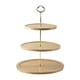 thumbnail image 4 of Soporte para cupcakes de varios niveles, pedestal para postres, plato redondo para frutas, bandeja para servir pasteles Tres capas, 4 of 8