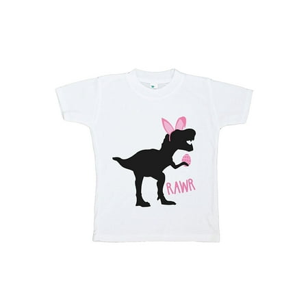 Easter Shape - Custom Party Shop Baby Girls Dinosaur Happy Easter T-shirt - XL Youth (18-20) T-shirt