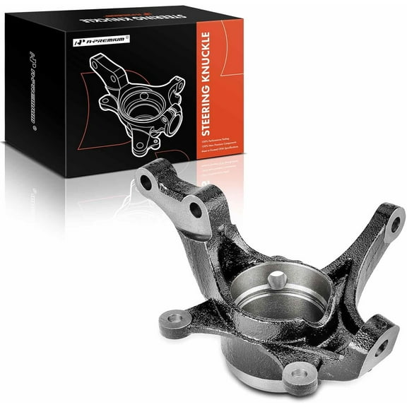 A-Premium Front Suspension Steering Knuckle Compatible with Kia Forte 2014 2015 2016 2017 2018, Right Passenger Side, Replace# 51716A7000