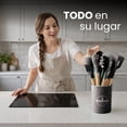 thumbnail image 3 of Cucharas de Silicona Set de Utensilios de Cocina 12 pcs, 3 of 10