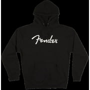 Genuine Fender Spaghetti Logo in Black 80/20 Cotton/Poly #9113017806 - XXL 2XL