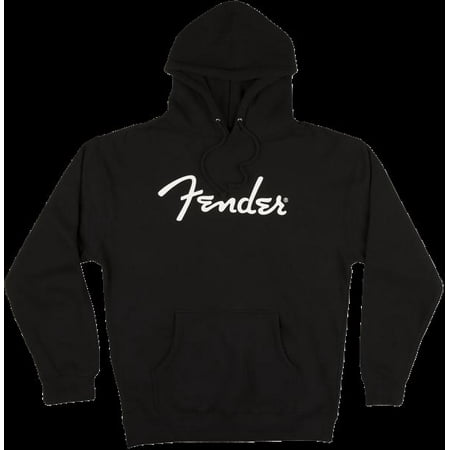 Genuine Fender Spaghetti Logo in Black 80/20 Cotton/Poly #9113017806 - XXL 2XL
