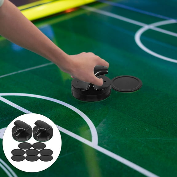 ETHZZLE Hockey Game Pucks Set with Plastic Pucks - Fun and Exciting Gaming Accessories for Family and Friends Playtime