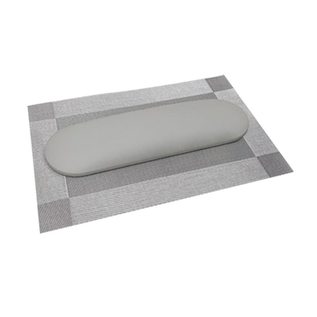 Cojín de mano Zulema Almohada de reposabrazos de manicura Gris