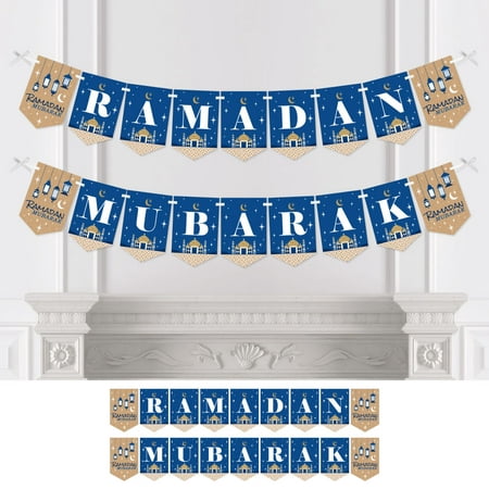 Ramadan Mubarak - Bunting Banner - Party Decorations - Ramadan Mubarak