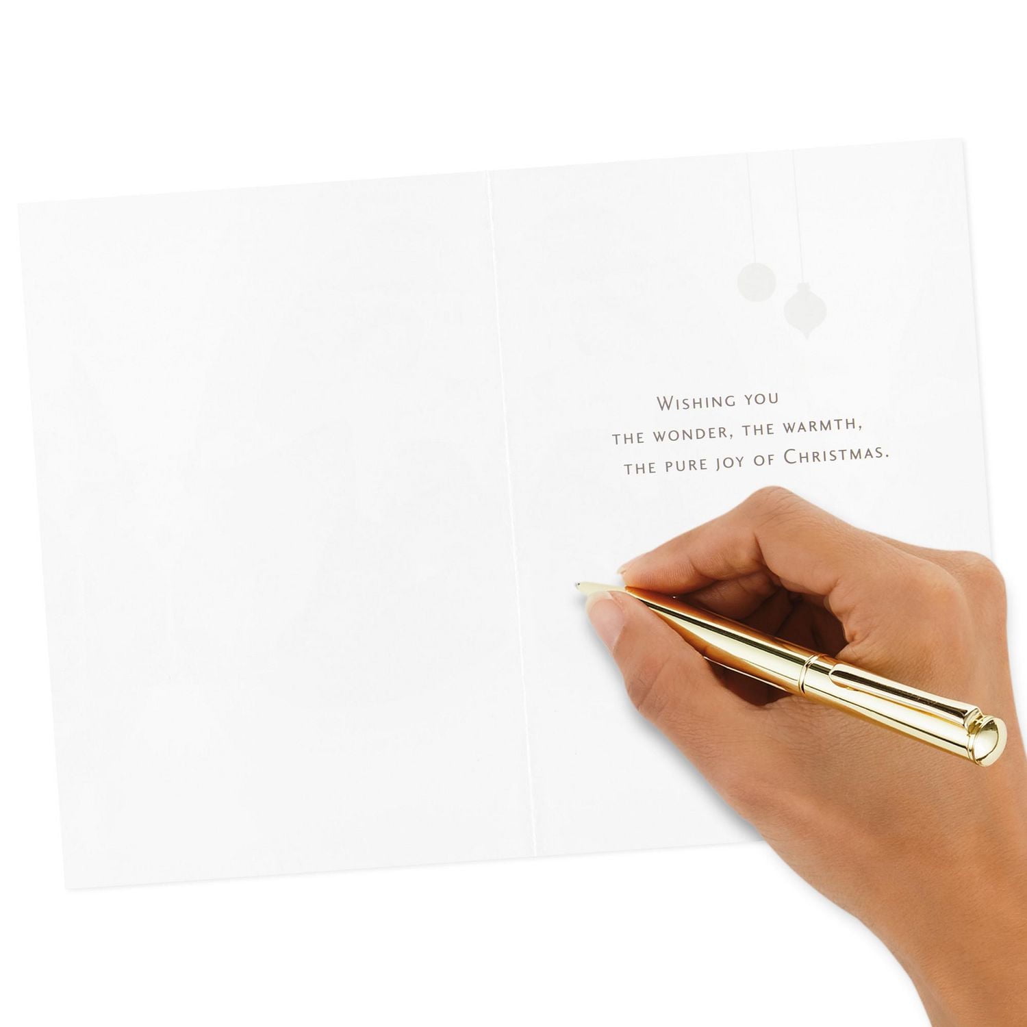 Boîte de 30 cartes de Noël Image Arts de Hallmark (Boules de Noël scintillantes)