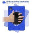 thumbnail image 6 of XYX Case for Lenovo Tab K10 TB-X6C6L/Tab M10 Plus 10.3 inch 2020 with 360 Degree Rotating, Hand Strap, Shoulder Strap, Blue, 6 of 7