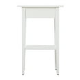 thumbnail image 4 of Dtwnek 1 Drawer Beside Table with Open Shelf and Handle, Wood Nightstand for Living Room, Bedroom, Office, White, 4 of 4