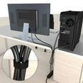 thumbnail image 3 of Cable Ties Reusable Adhesive Hook Loop Cable Tie Nylon Strap Organizer Line Belt Wires Storage Ribbon Straps Power Cord Bundle green straps 15mm, 3 of 6
