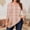 Camel, variant on Plus Size Tops for Women 3/4 Sleeve Loose Shirts Casual V-Neck T-Shirt Trendy Comfortable Lounge Tops Floral Loose Fit Clothes Dark Green L