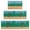 Blue Bigfoot and, variant on Black Bigfoot and Tree Pattern Kitchen Rugs Sets Of 3,Kitchen Runner Rugs Non Skid Washable,Decorative Kitchen Floor Mats for Kitchen,Sink,Laundry,17"x30"+ 17"x47" + 17"x59"