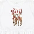 thumbnail image 4 of Inktastic Christmas Farm Goat Girls Toddler Dress, 4 of 5