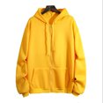 thumbnail image 4 of Akiihool Comfort Hoodie Women Womens Zip Up Hoodies Long Sleeve Sweatshirts Fall Outfits Oversized Sweaters Casual Fashion Jackets Yellow,XL, 4 of 4