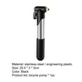 thumbnail image 7 of SPRING PARK Mini Bike Pump Portable Frame Pump, Stainless Steel Multifunction Bicycle Tool Set Inflator for Basketball Football, 7 of 7