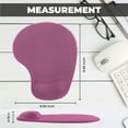 thumbnail image 3 of Mouse Pad with Wrist Support (Pink), 3 of 7