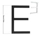 thumbnail image 1 of Herramientas y mejoras para el hogar Número de puerta digital de acero inoxidable de 3 pulgadas y 76 mm para villas, comunidades, patios, oficinas y edificios., 1 of 1